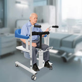 IM120 Hydraulic Patient Lifting Chair with Potty With 180° Split Seat